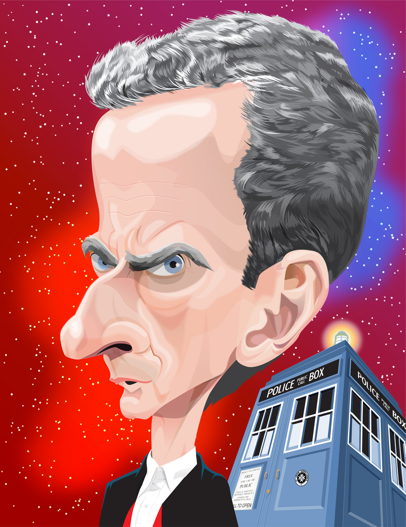 Illustration for article titled These Caricatures Of Sci-Fi Icons Are Absolutely Perfect